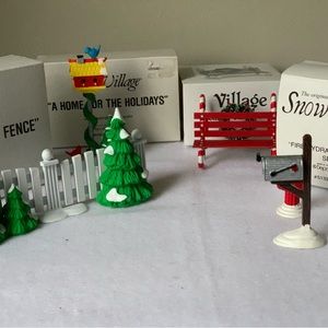Dept 56 Snow Village Accessories
